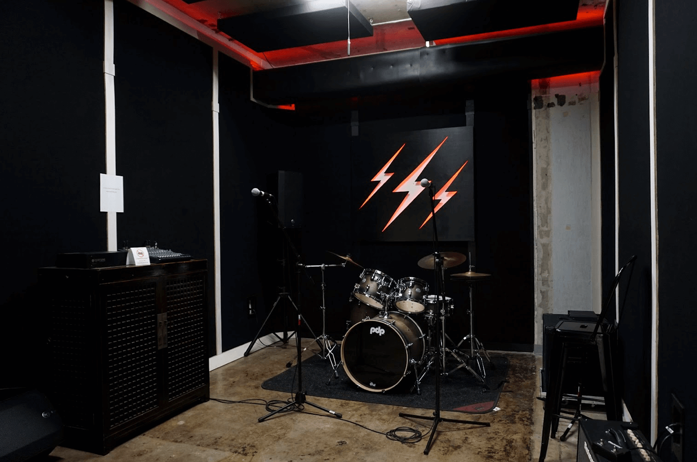 Drum Practice Room Rental Band Barracks